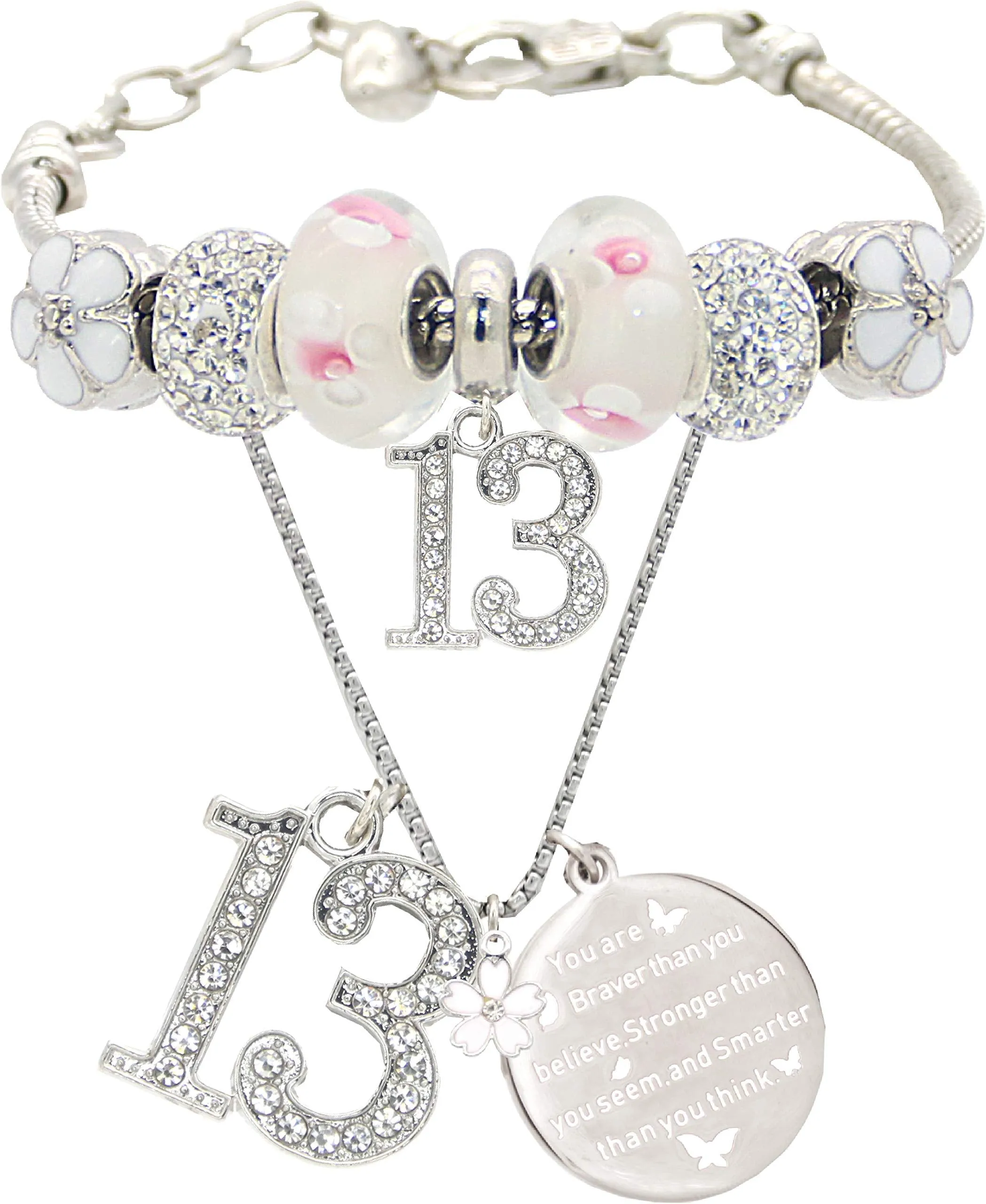 13th Birthday Gifts for Girl, 13th Birthday, 13 Year Old Birthday, 13th Birthday Bracelet