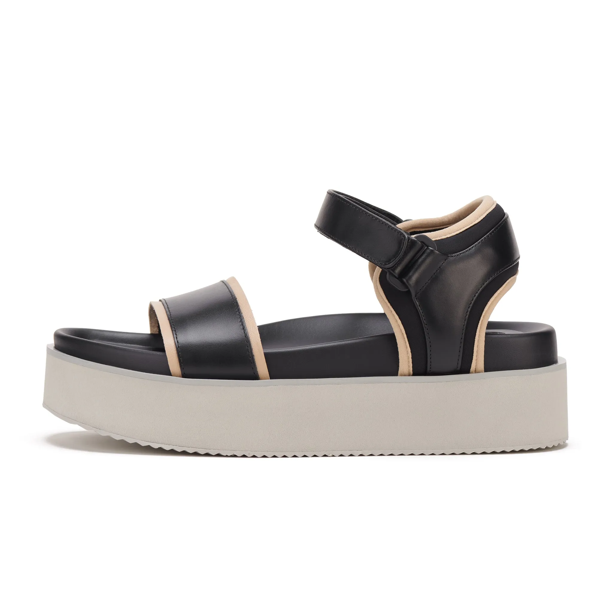 Ace Sandal Black/Latte