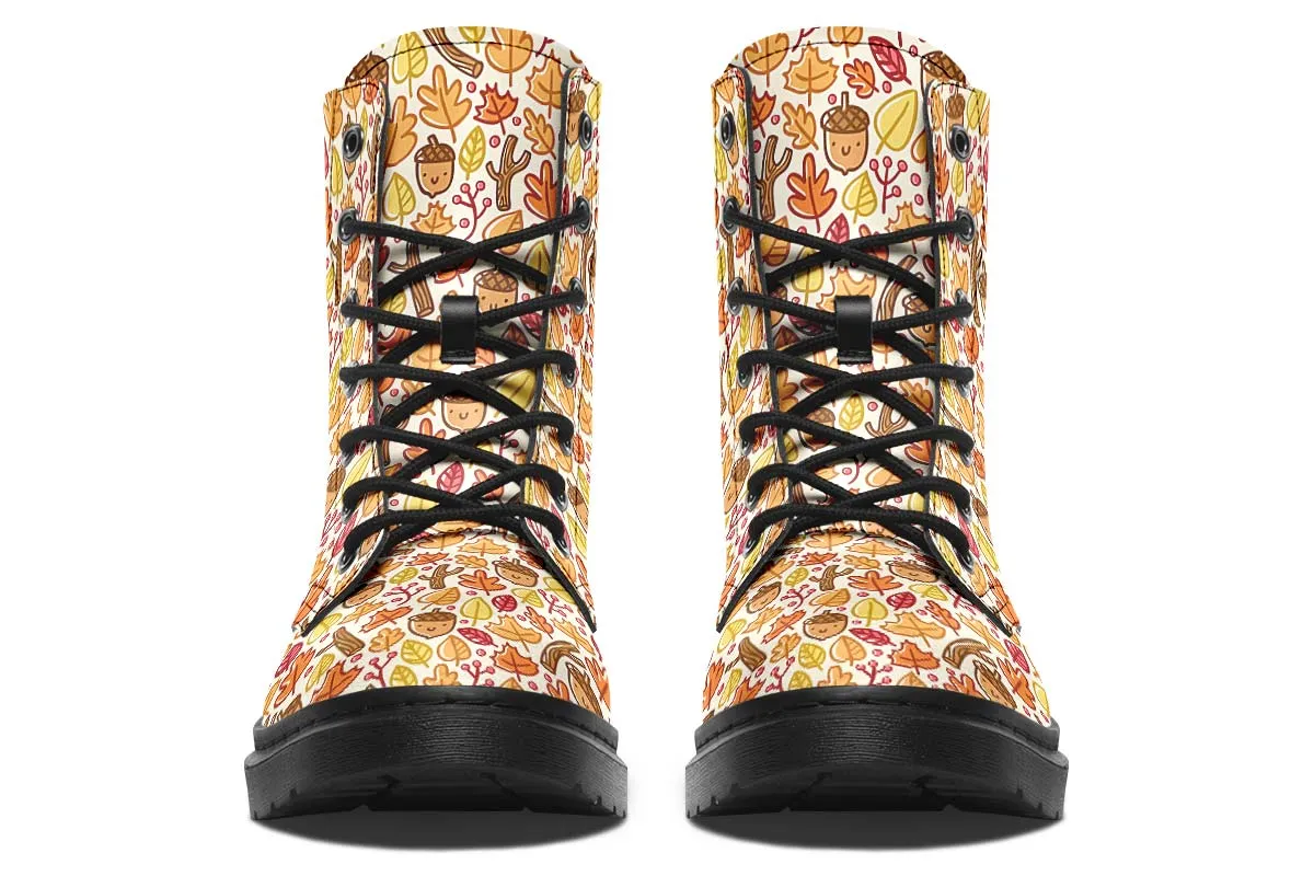 Adorable Autumn Pattern Boots