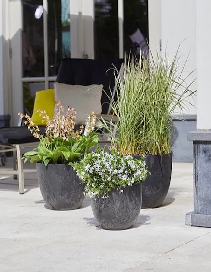 Artstone Planters in Three Sizes