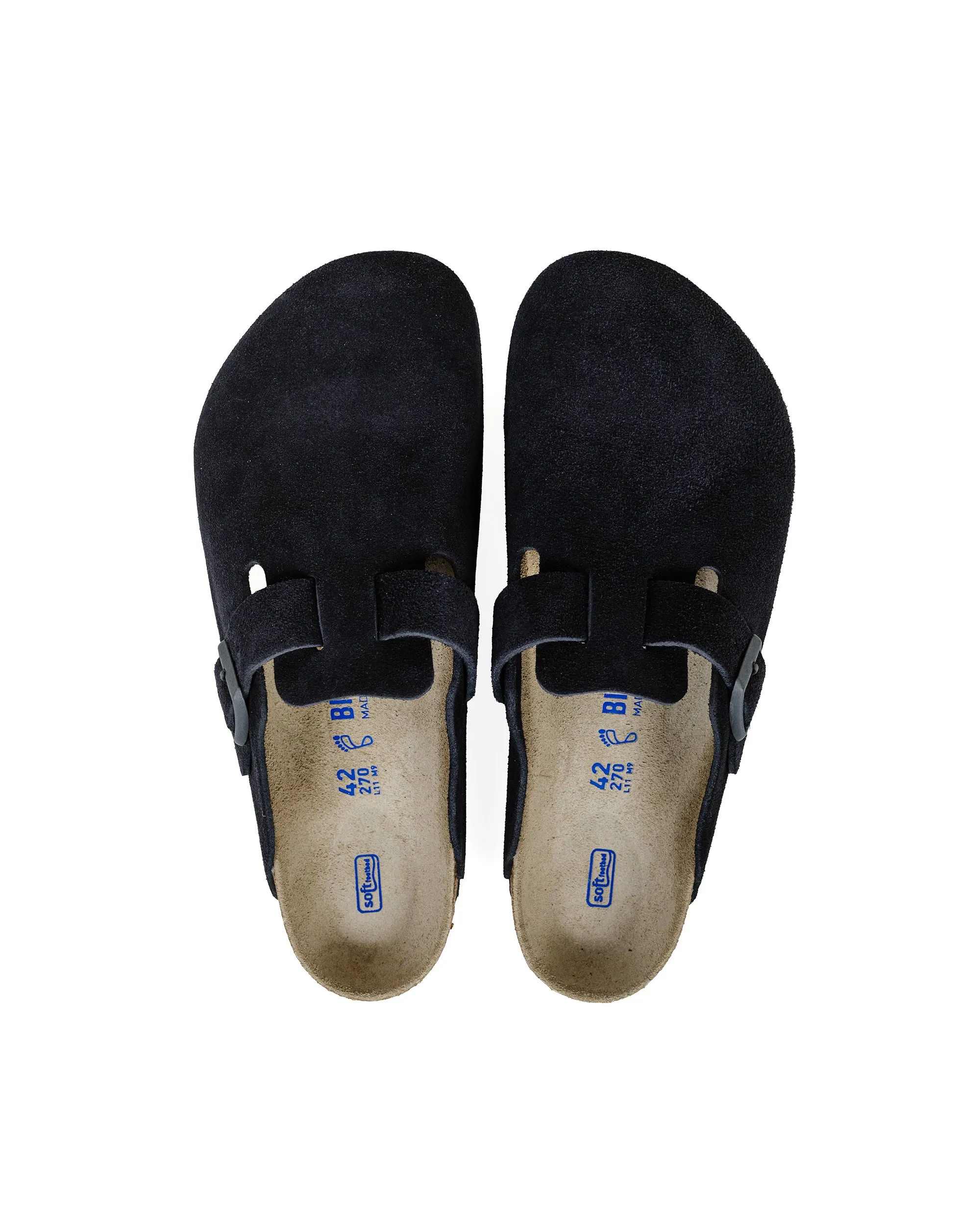 Birkenstock Boston Midnight Suede