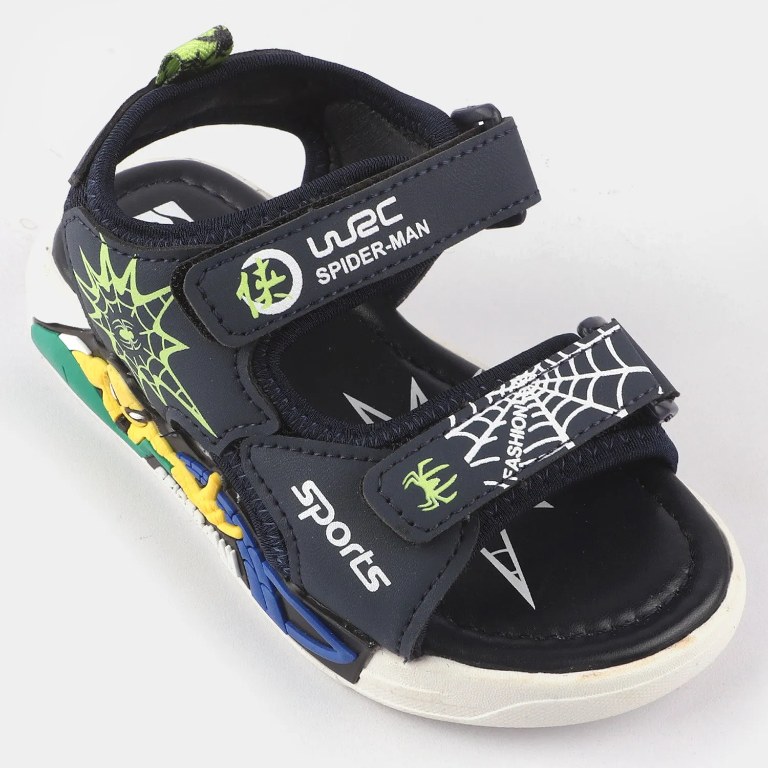 Boys Sandals R-13-NAVY