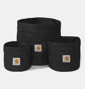 Carhartt WIP Groundworks Planter Set in Black