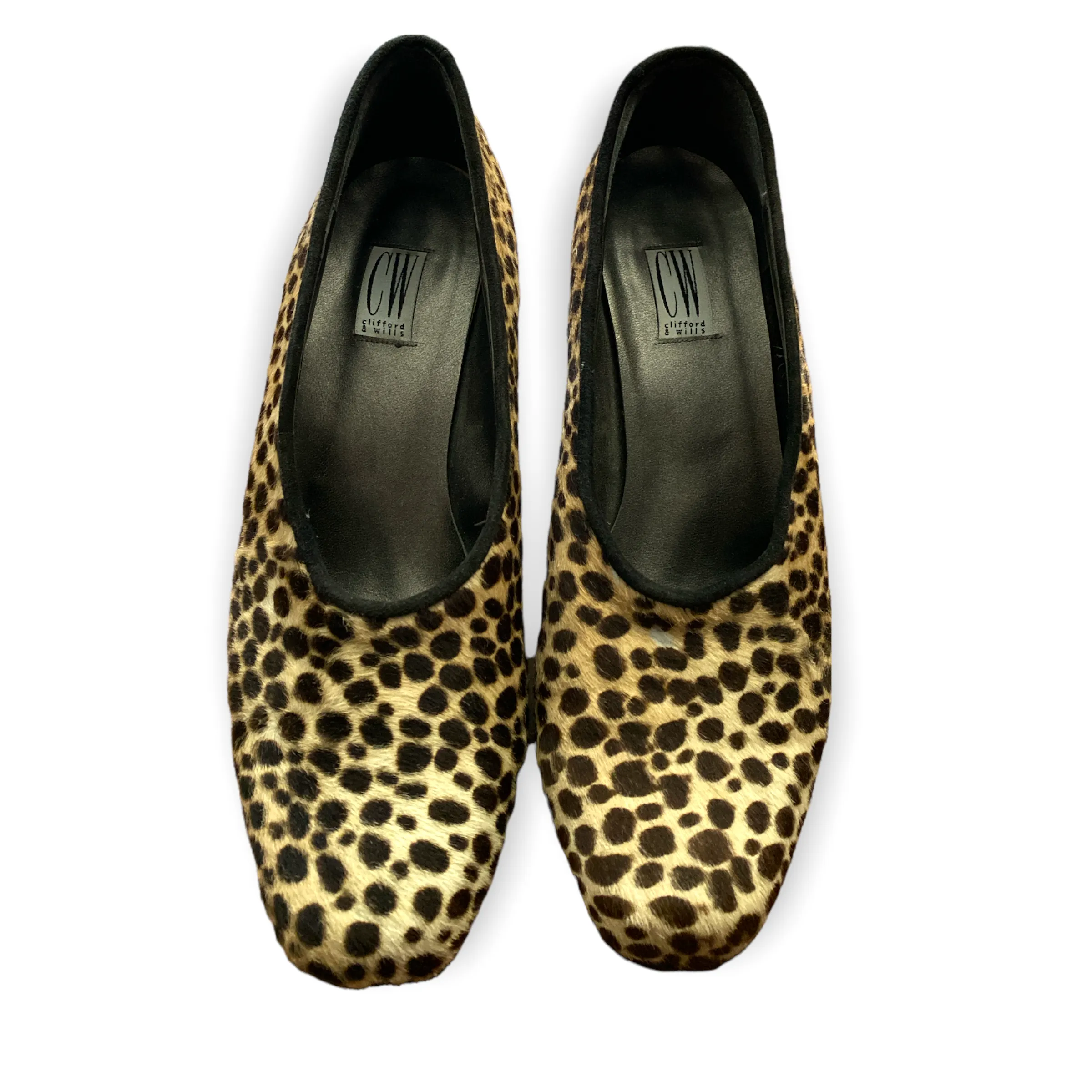 Cheetah Print Cowhide Shoes