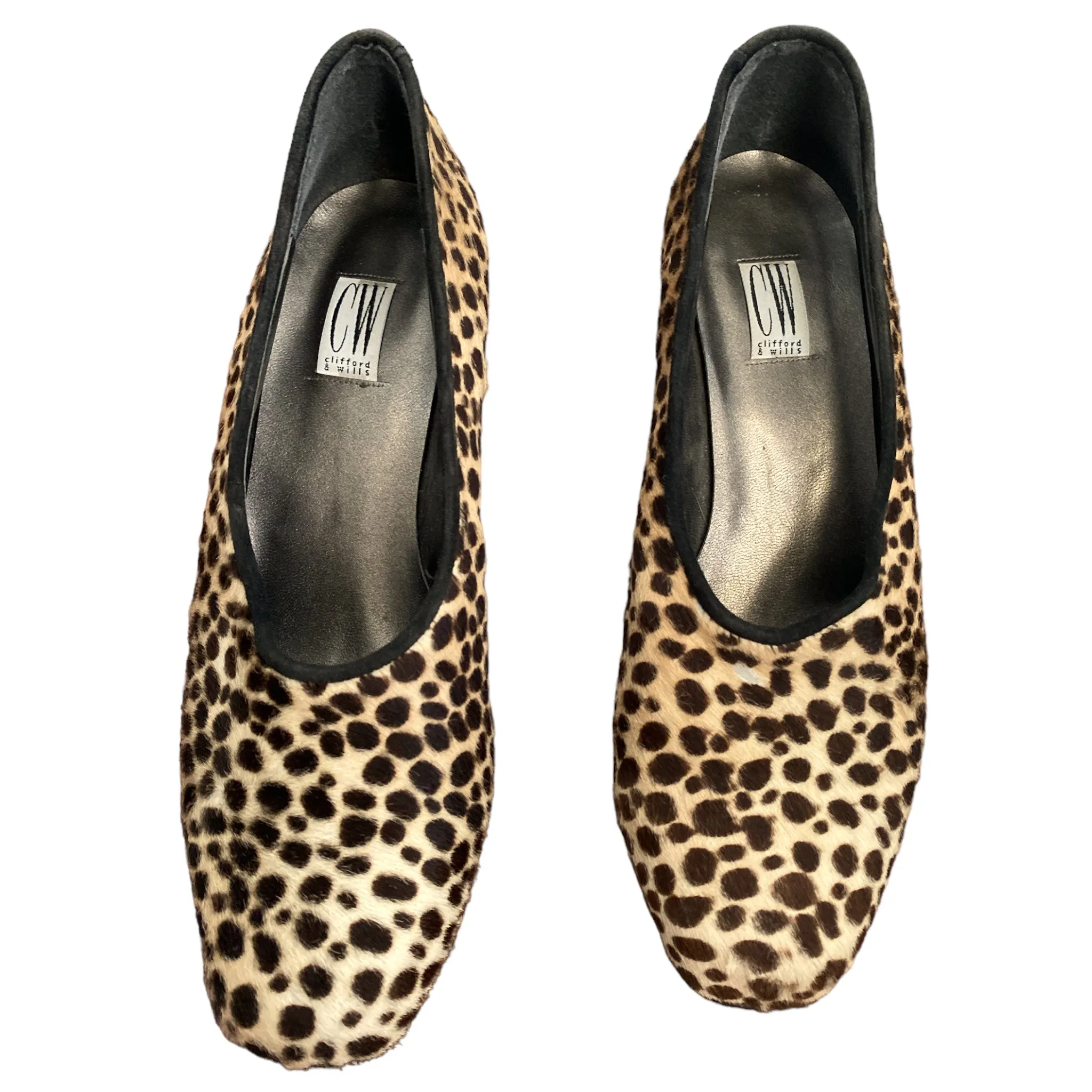 Cheetah Print Cowhide Shoes