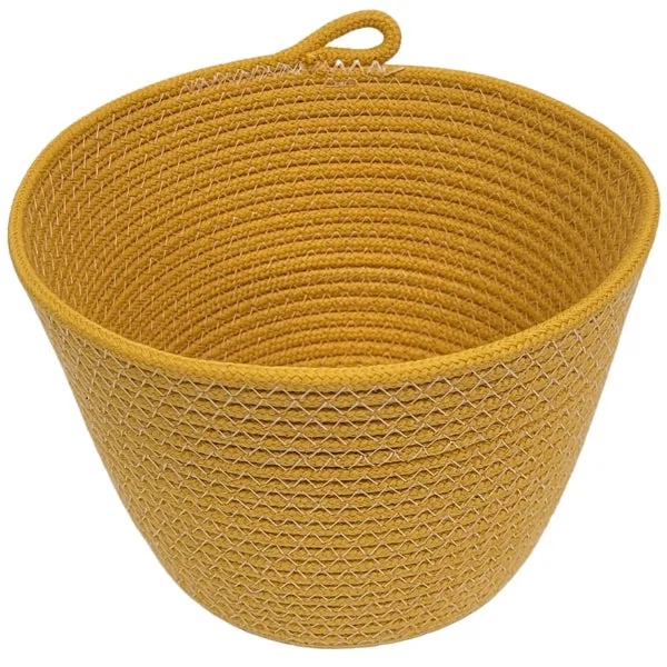 Colourful Rope Basket Planters- 4"