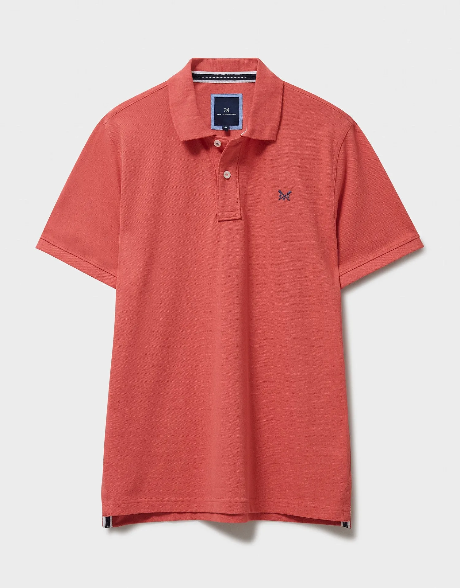 Crew Clothing Mens Pique Polo Shirt 'Classic Pique Polo' - Short Sleeved