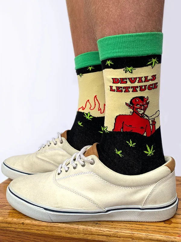 Devils Lettuce Mens Socks