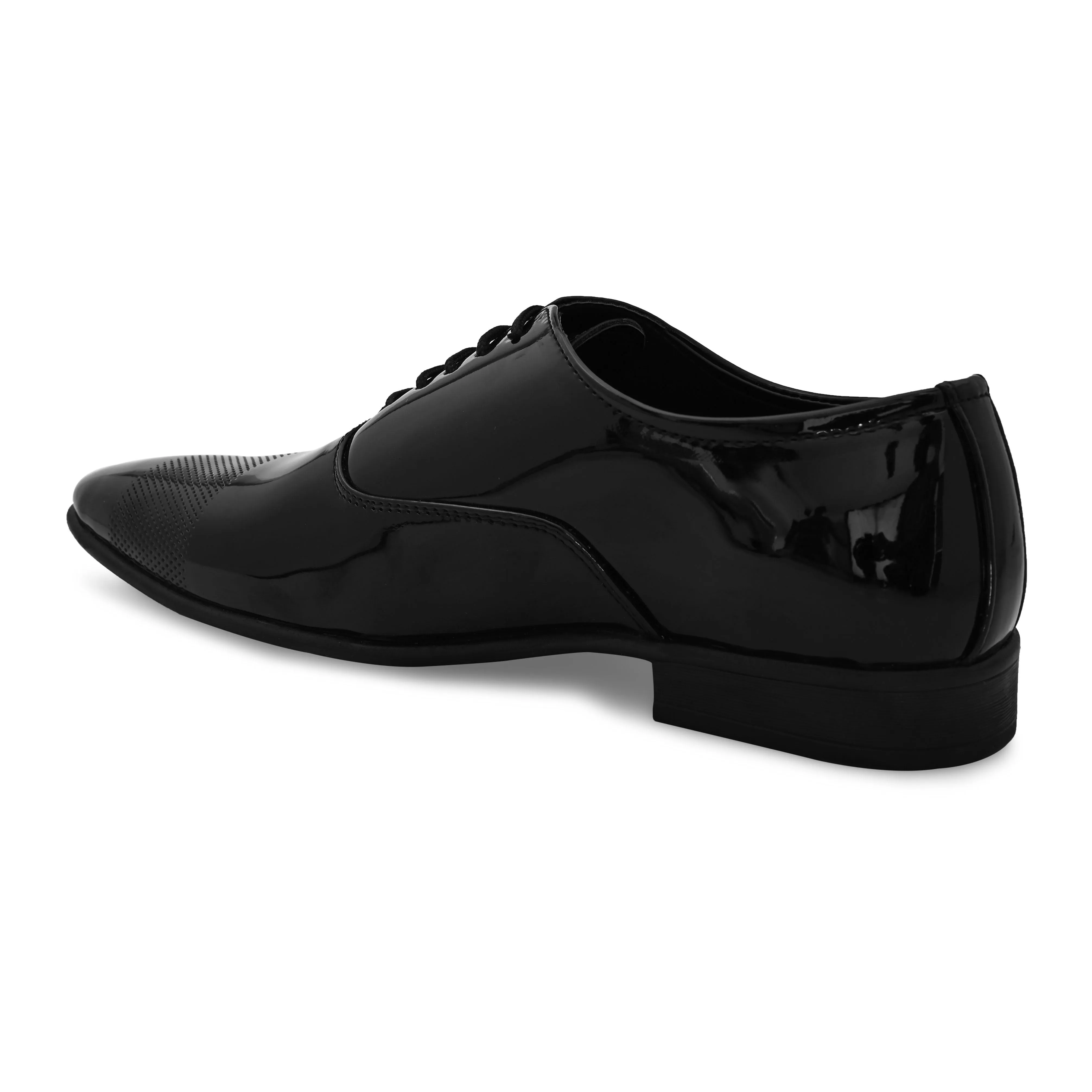 Faade Black Patent Formal Shoes