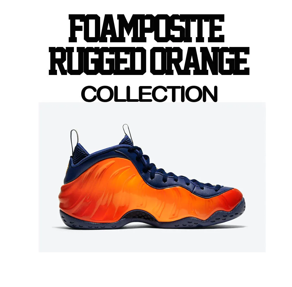 Foamposite Rugged Orange Shirt - Foam Penny - Orange