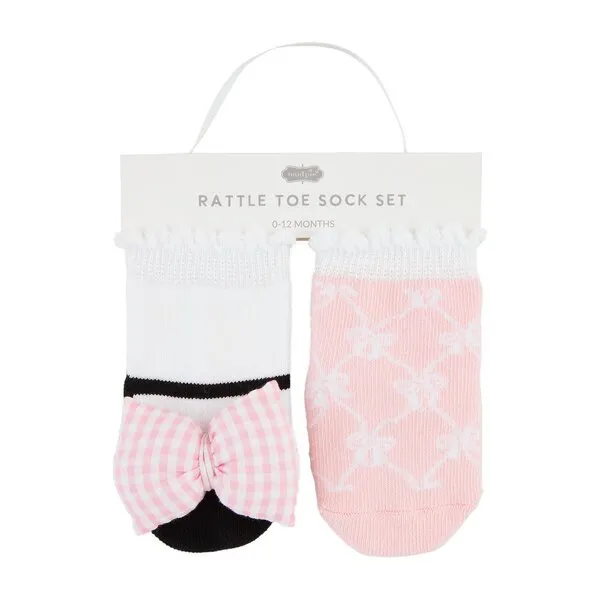 Girl Rattle Toe Sock Sets - $16.50 per set