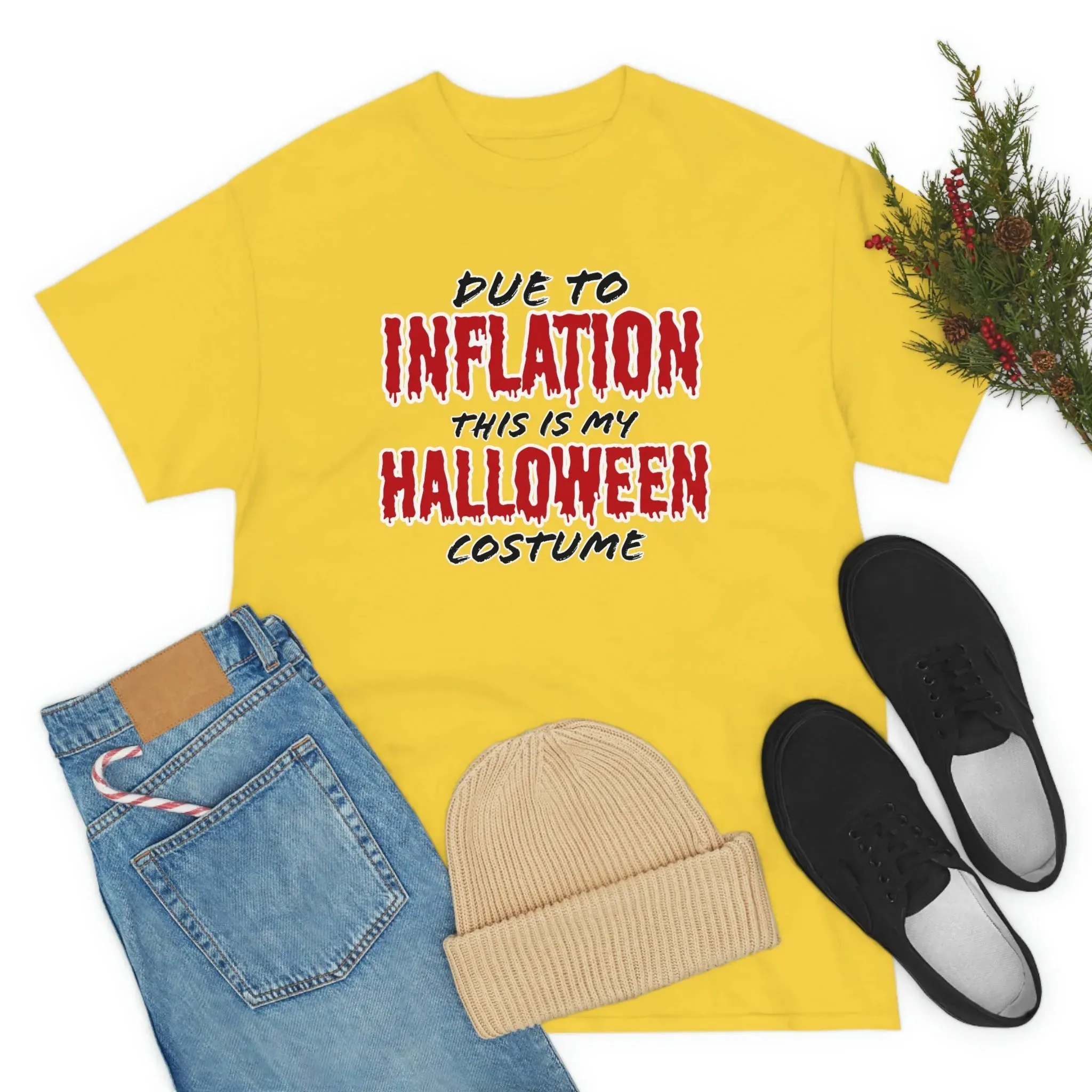 Inflation Halloween Costume t-shirt!