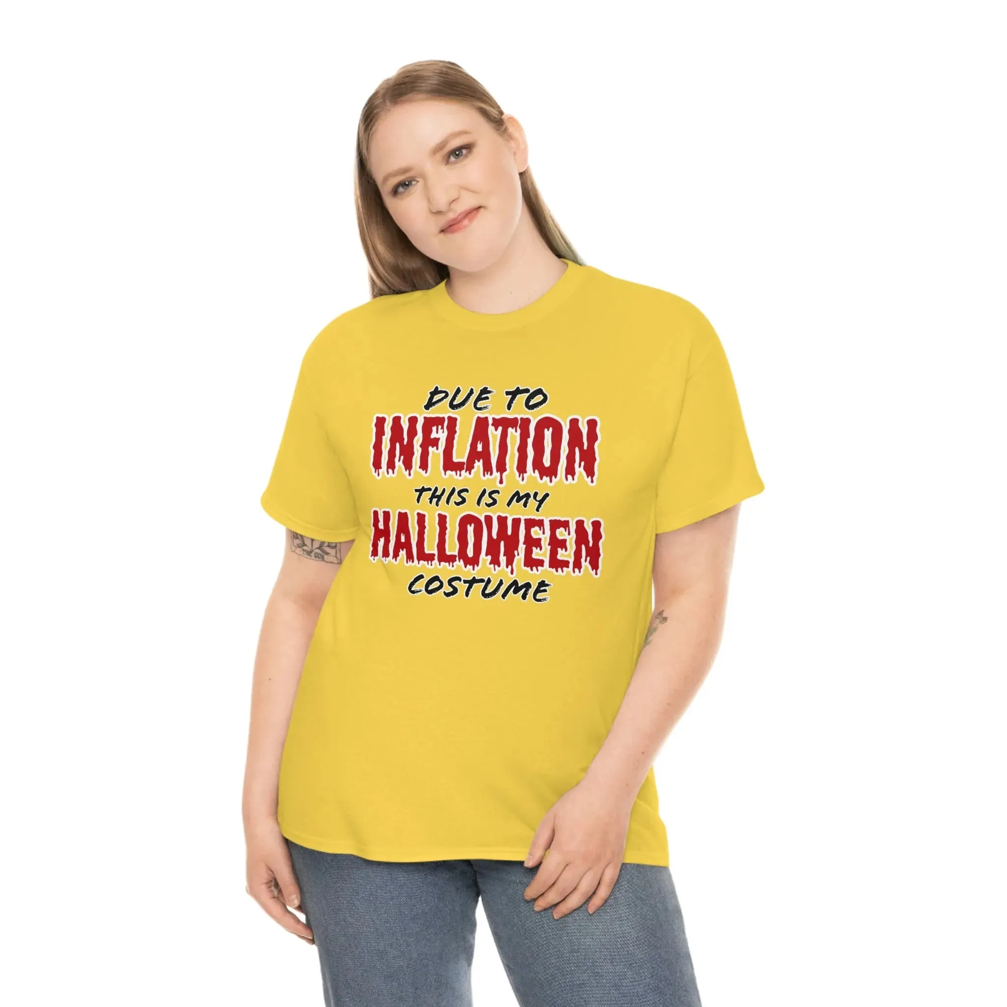 Inflation Halloween Costume t-shirt!