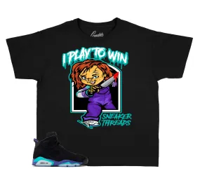 Kids - Aqua 6 Play To Win Shirt