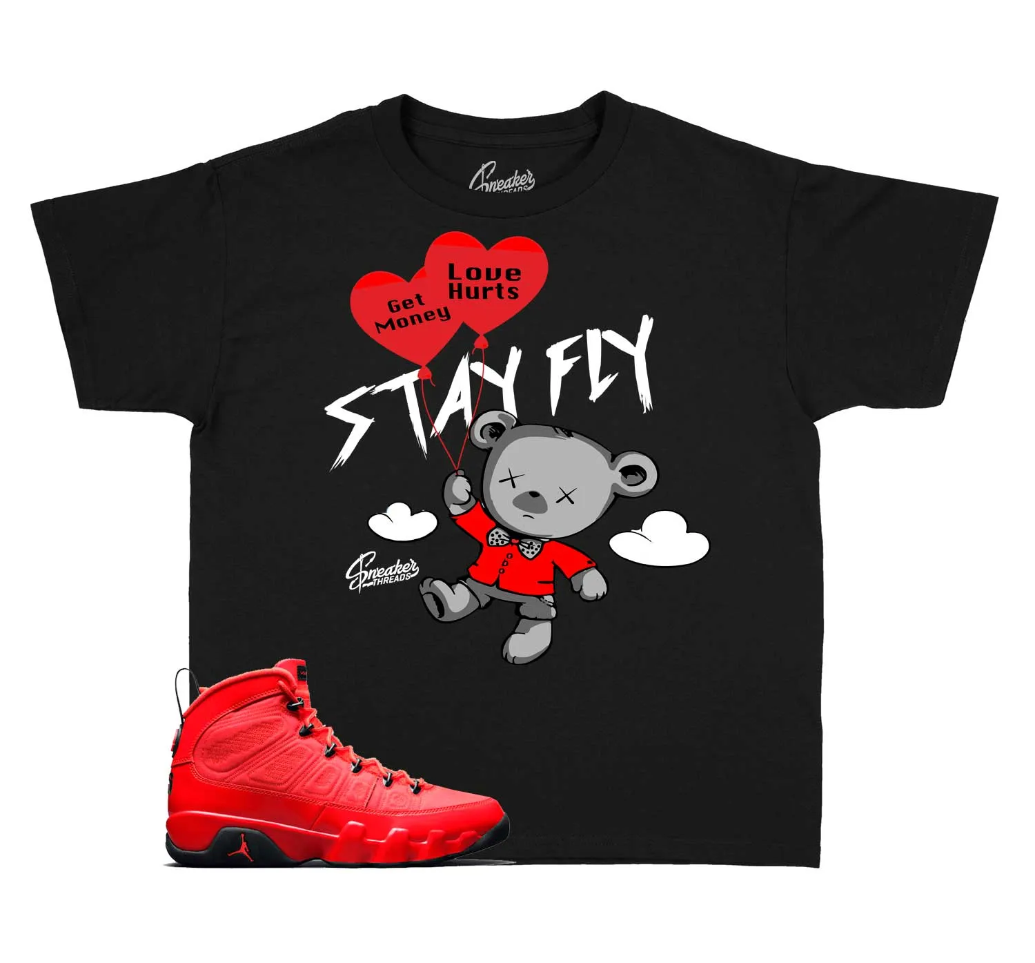 Kids - Chile Red 9  Money Over Love Shirt