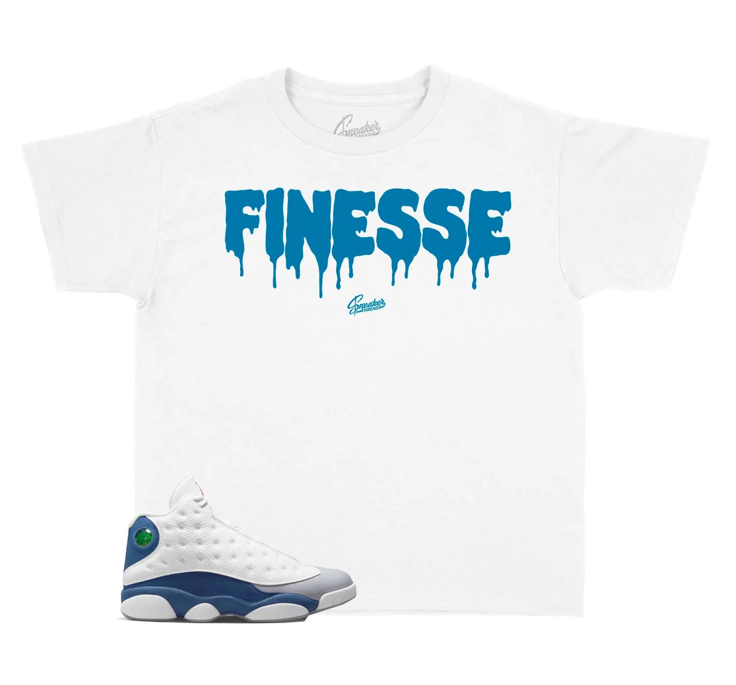 Kids - French Blue 13 Finesse Shirt