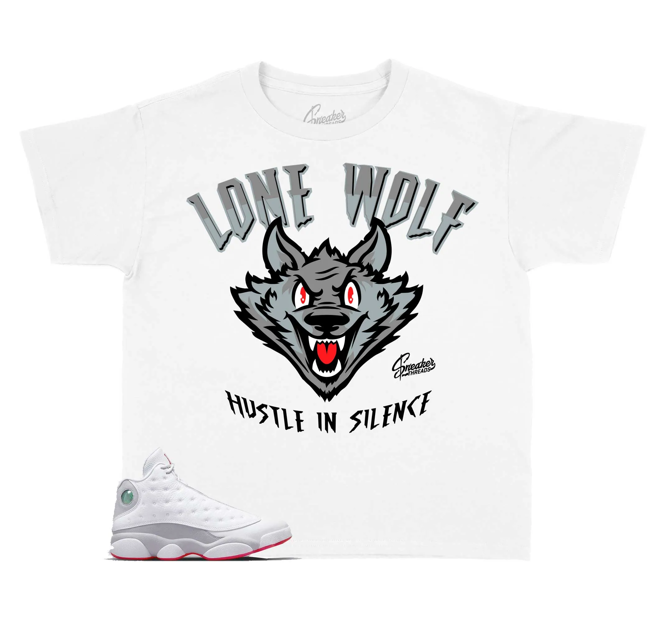 Kids - Wolf Grey 13 Lone Wolf Shirt