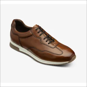 Loake Linford Chestnut Brown Leather Trainer*