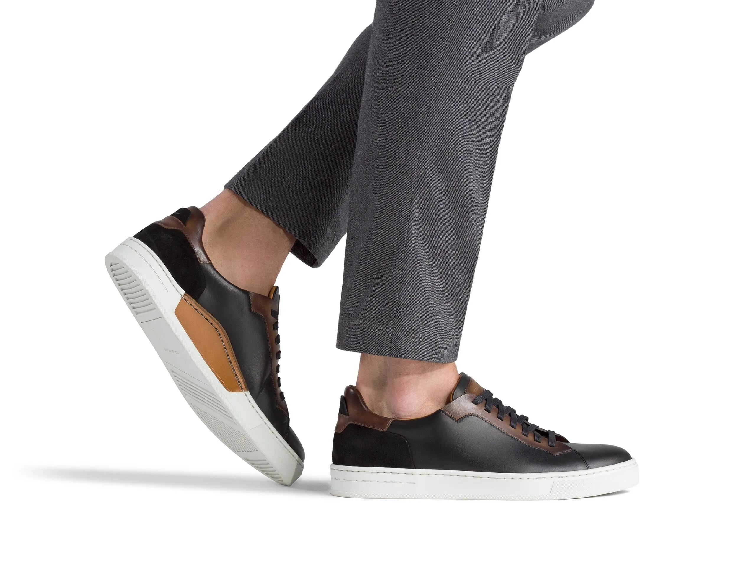 MEN'S AMADEO BLACK BROWN