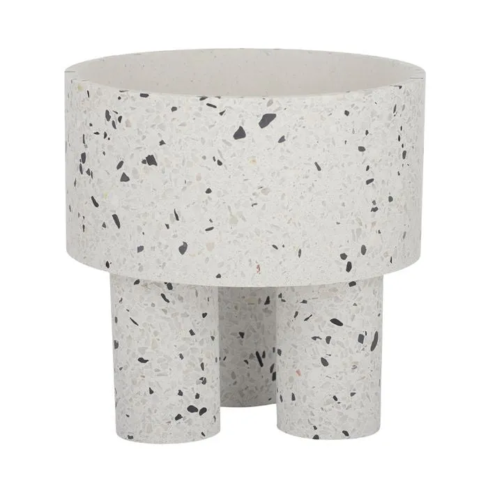 Morgan Terrazzo Footed Pot