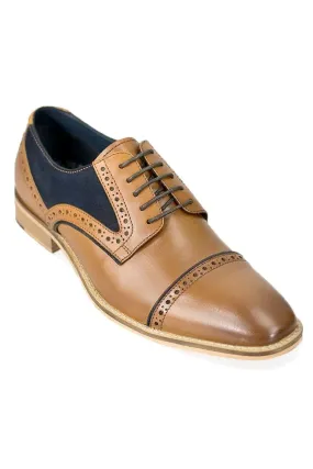 Naples Tan Leather Signature Shoes