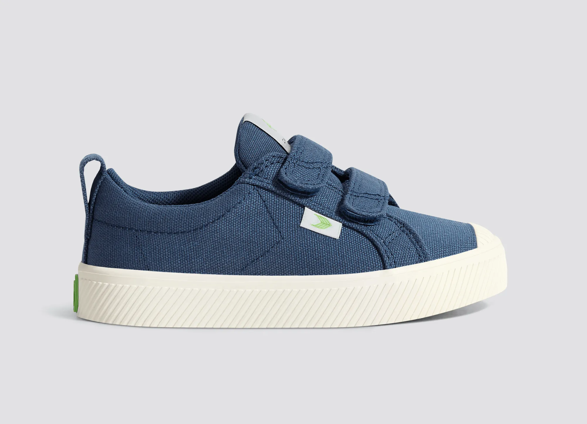 OCA Low Shadow Blue Canvas Sneaker Kids