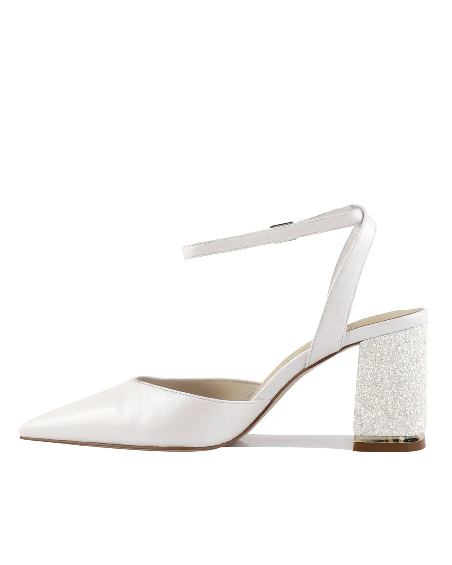 ODYSSEY - POINTED CLOSED TOE BRIDAL HEELS