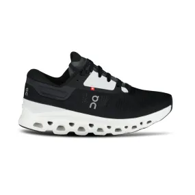 ON RUNNING CLOUDSRATUS 3 BLACK / WHITE TRAINERS