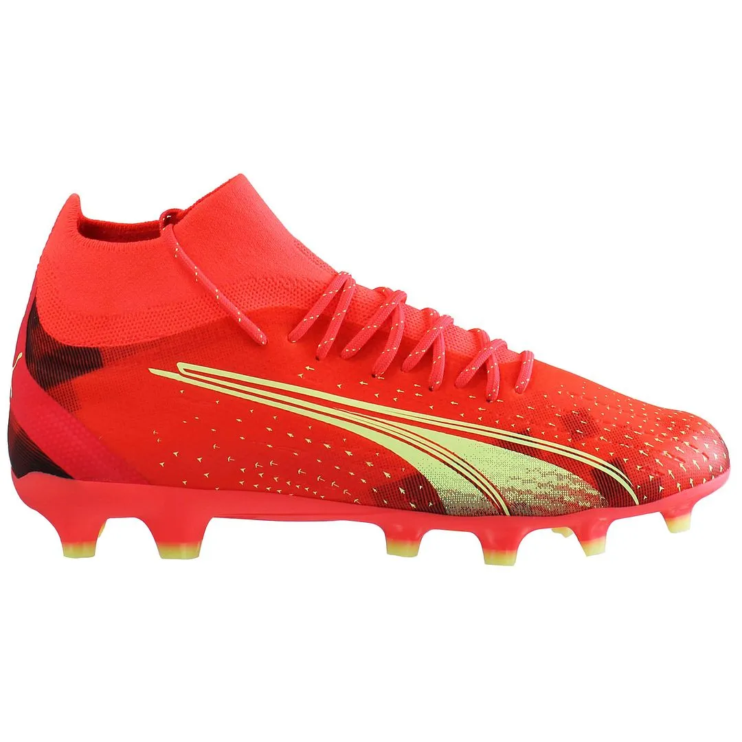 Puma Ultra Pro FG/AG Red Mens Football Boots