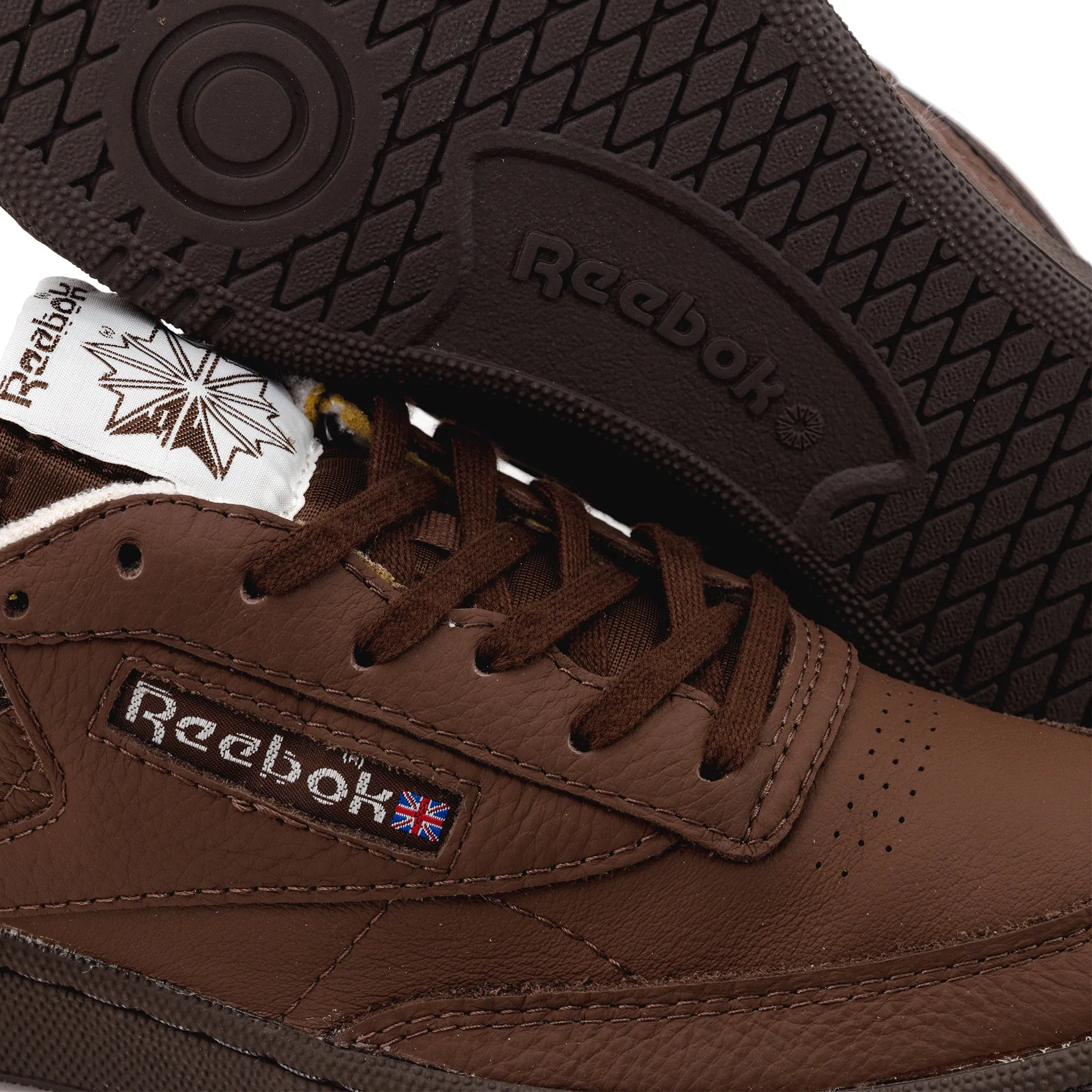 Reebok Club C 85 Vintage Brush Brown / Dark Brown / Chalk FZ6004