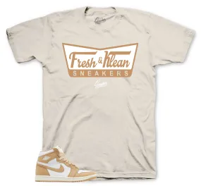 Retro 1 Praline Shirt - Fresh & Krispy - Sail