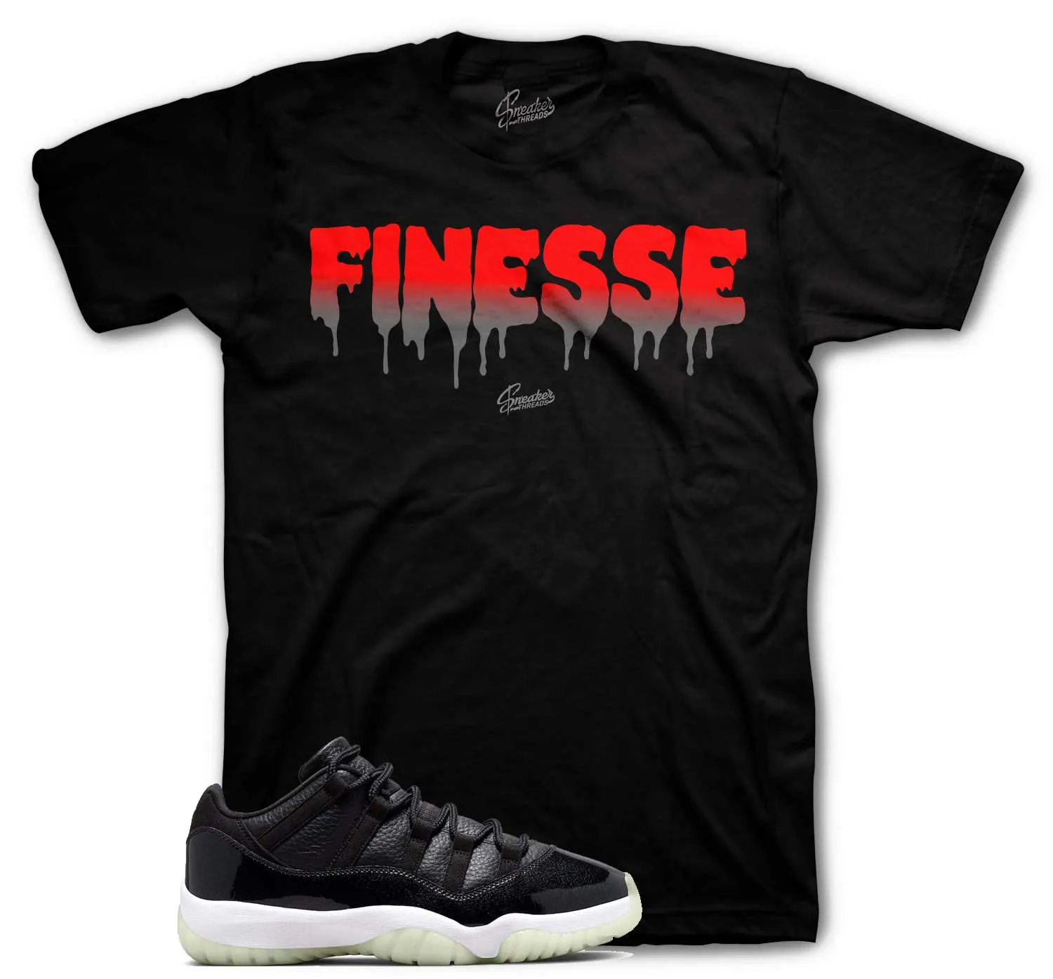 Retro 11 72-10 Shirt - Finesse - Black