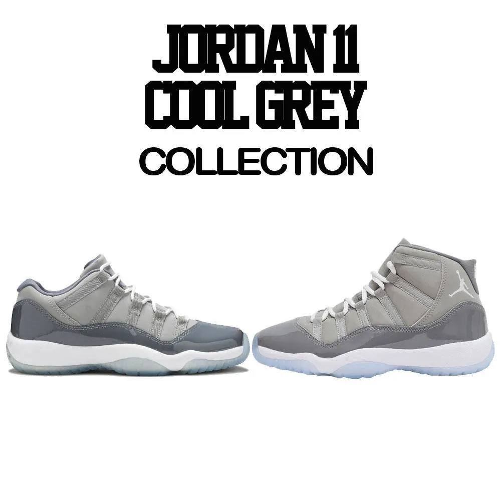 Retro 11 Cool Grey Shirt - Cheddar