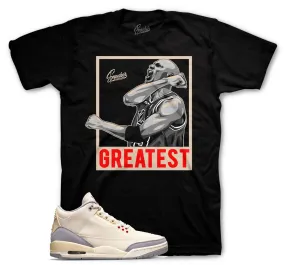 Retro 3 Muslin Greatest Shirt