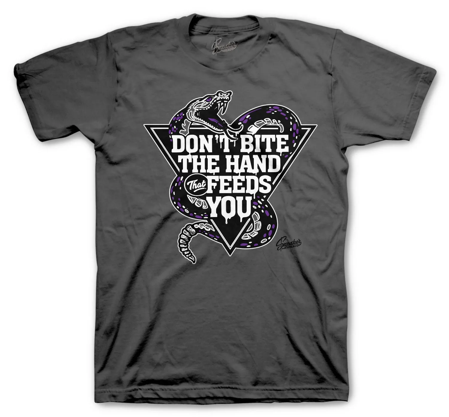 Retro 7 Flint Grey Shirt - Don't Bite - Charcoal