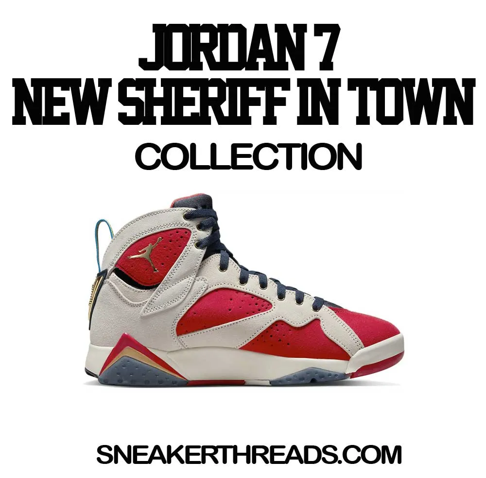 Retro 7 New Sheriff in Town Shirt - Love Kicks - Navy