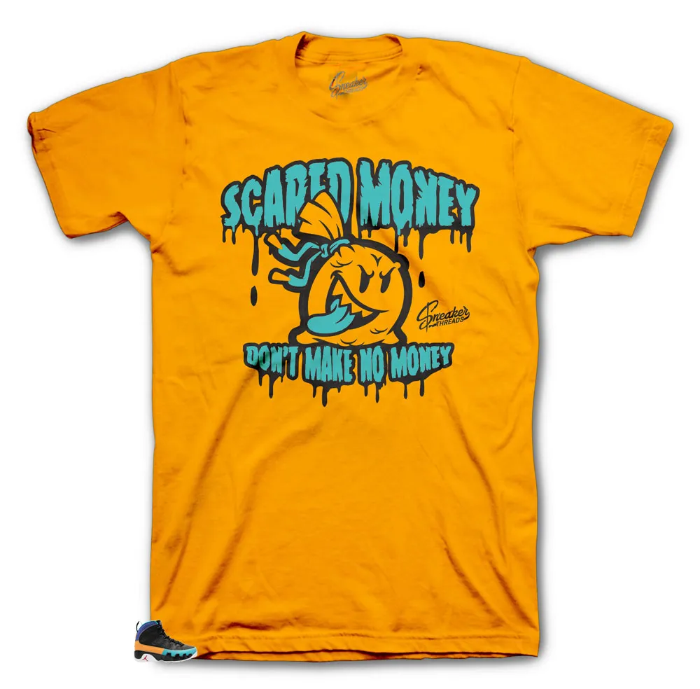 Retro 9 Dream It Scared Money Shirt