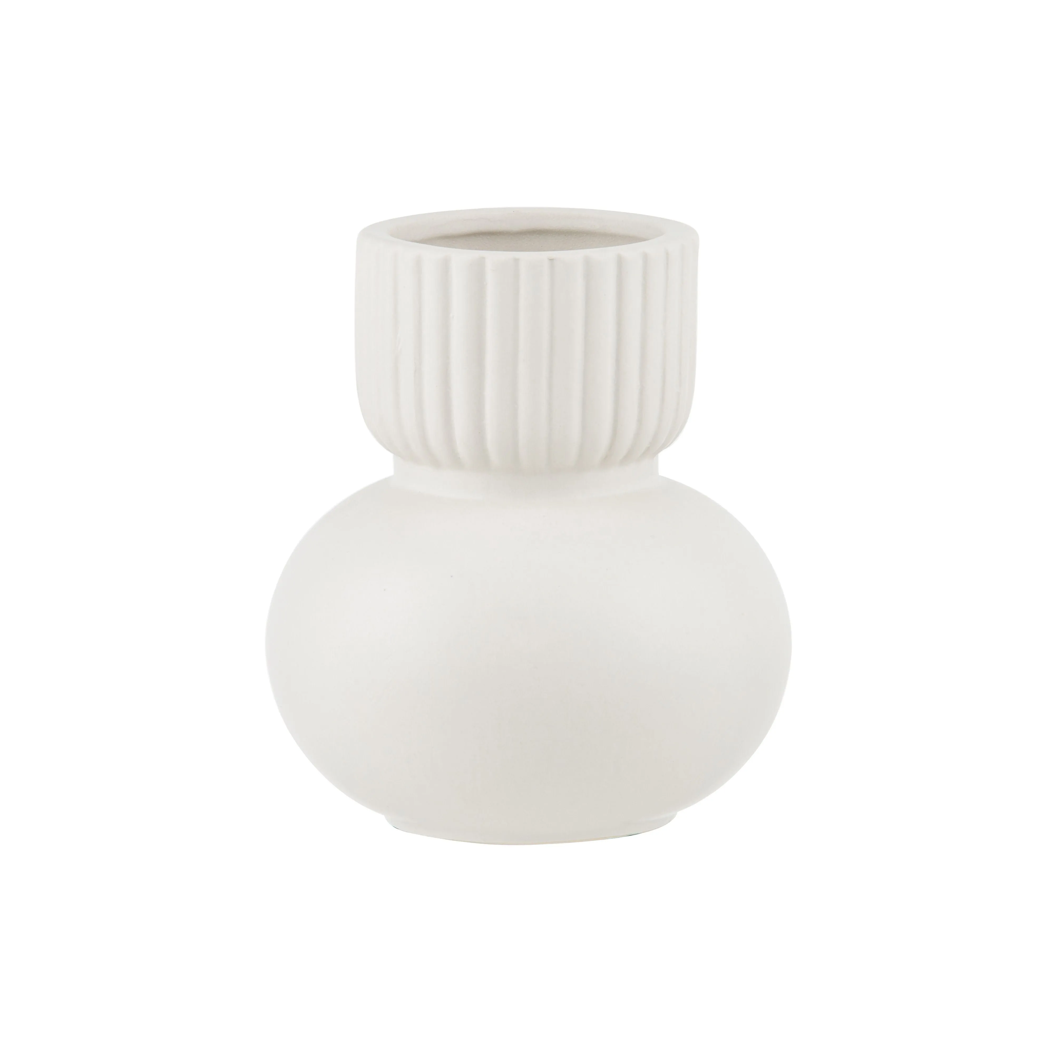 Sloan Vessel Vase Ceramic White Small