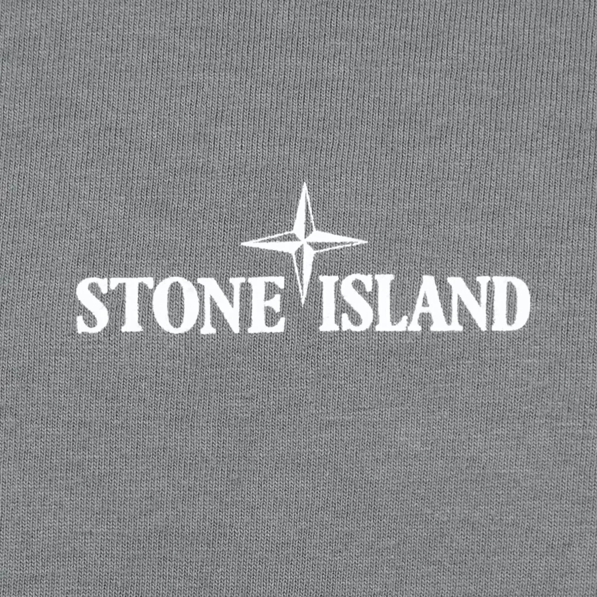 Stone Island Paint 1 Short Sleeved Grey T Shirt