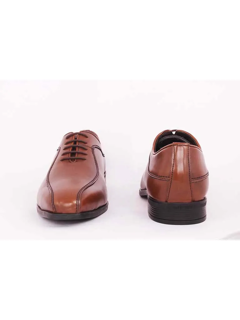 Tan Derby Formal Shoes