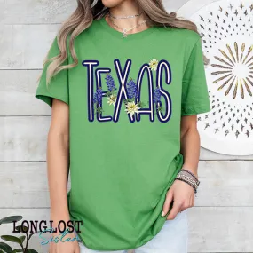 Texas Bluebonnets Graphic Tee