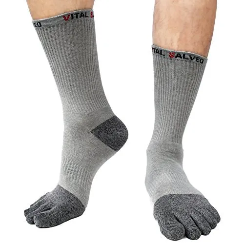 Toes Athletic Crew Socks (3 Pairs)