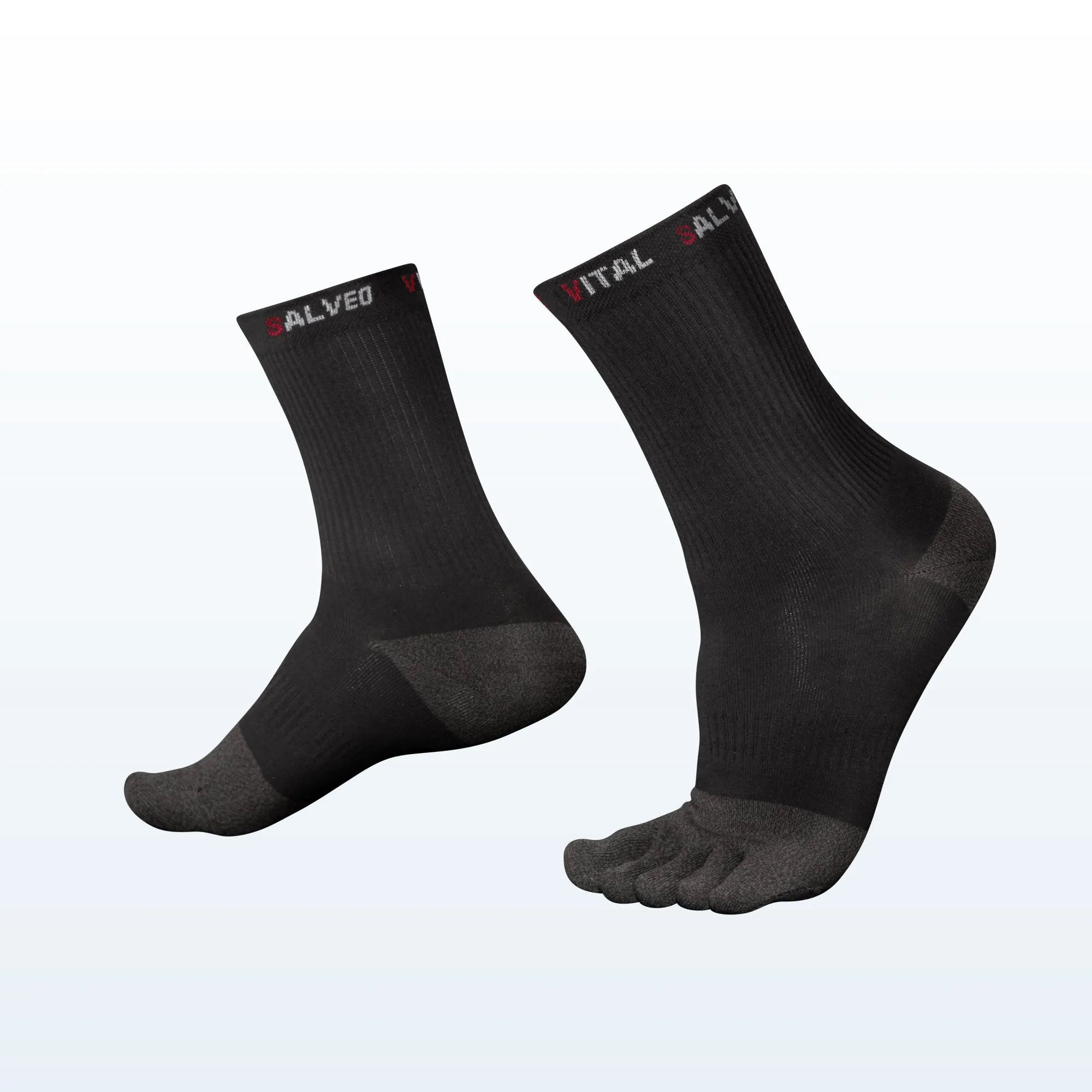 Toes Athletic Crew Socks (3 Pairs)