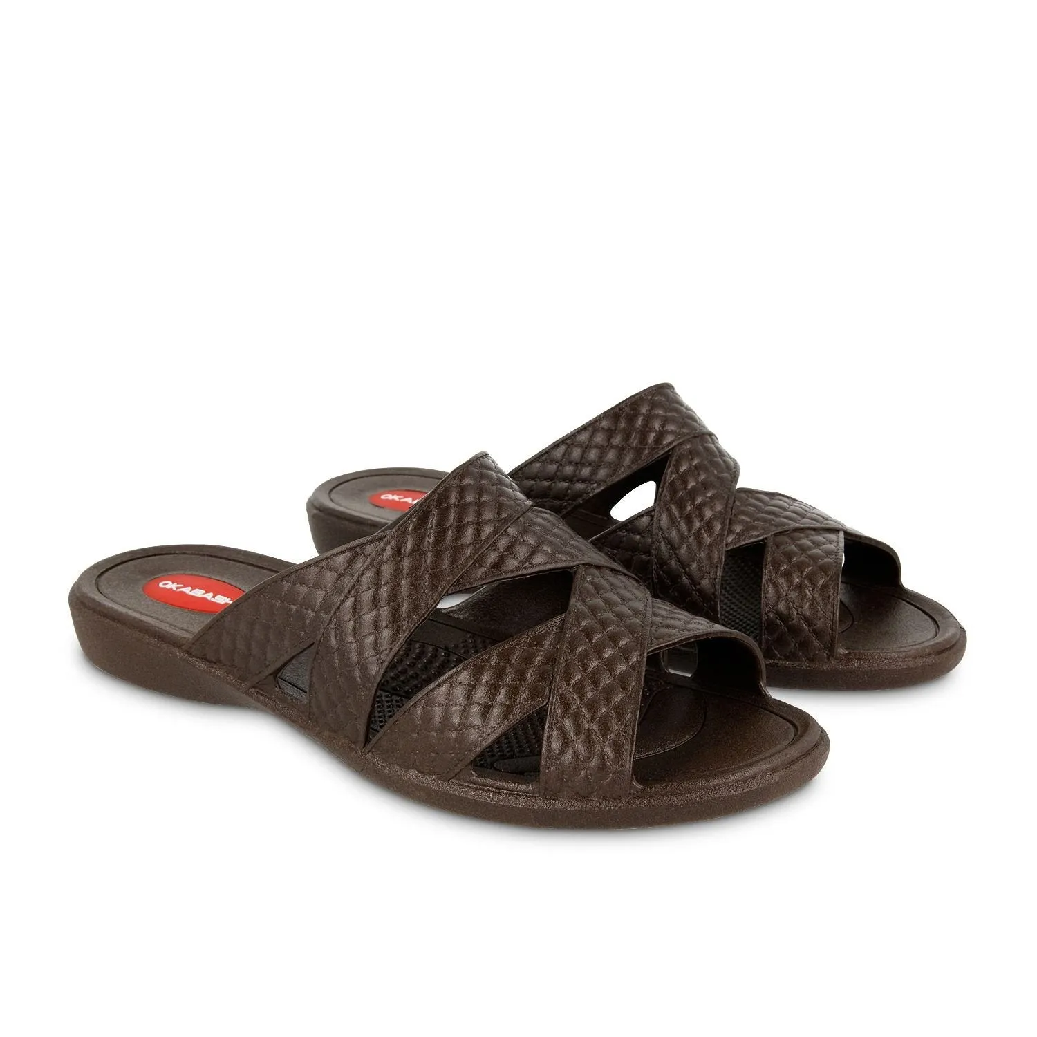 Women's Cross Strap Sandal by Okabashi Made in USA